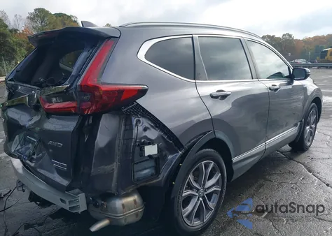 2021 Honda Cr-V Hybrid Touring from USA, damaged, VIN 7FART6H91ME012352